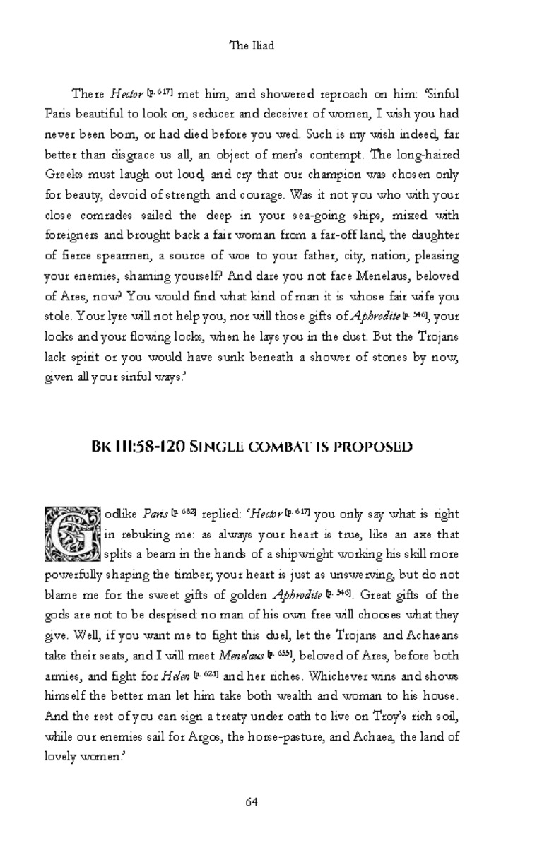 The Iliad - Page 58